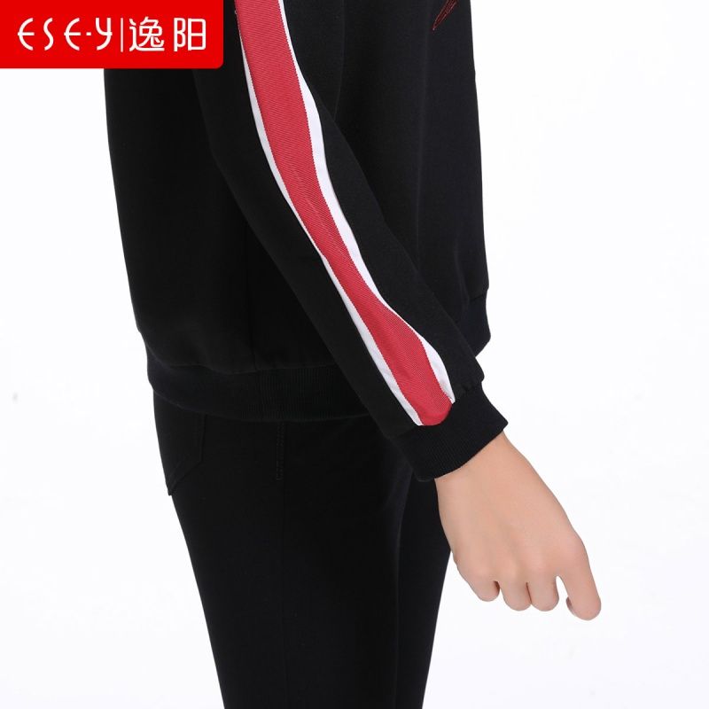 女装2018秋季新款长袖圆领T恤宽松卫衣女