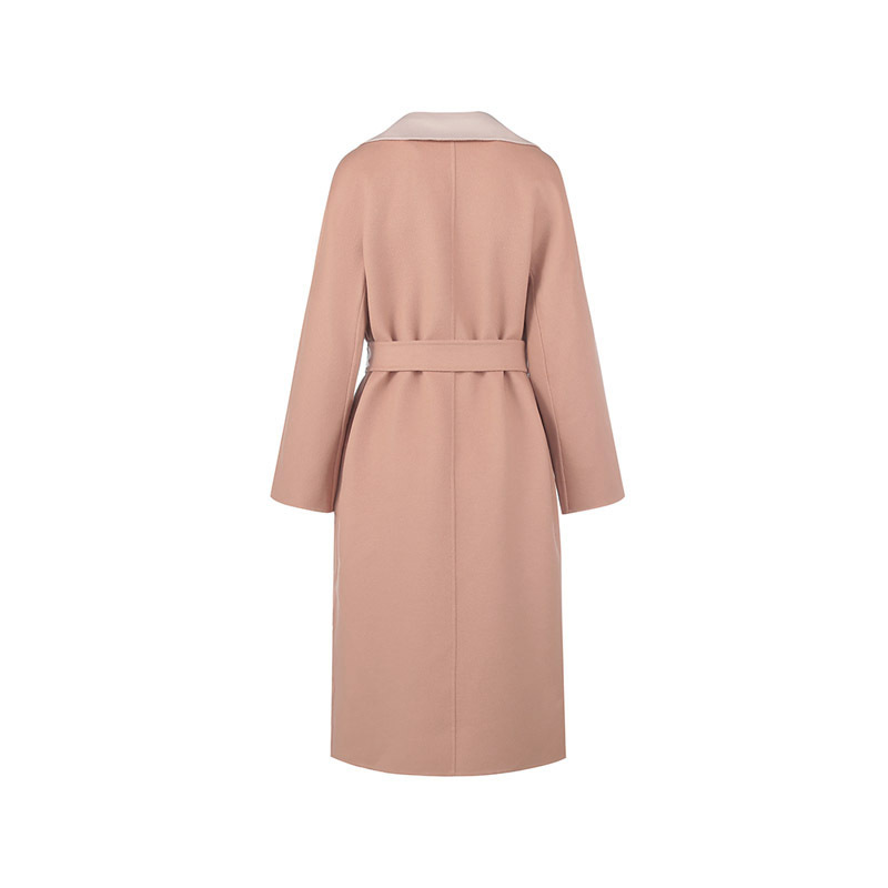 Max Mara Studio 麦丝玛拉 女士 绵羊毛长款大衣外套 60110327 CLES