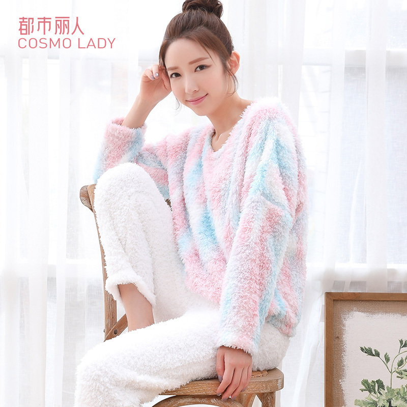 都市丽人女士家居服dsh059视频