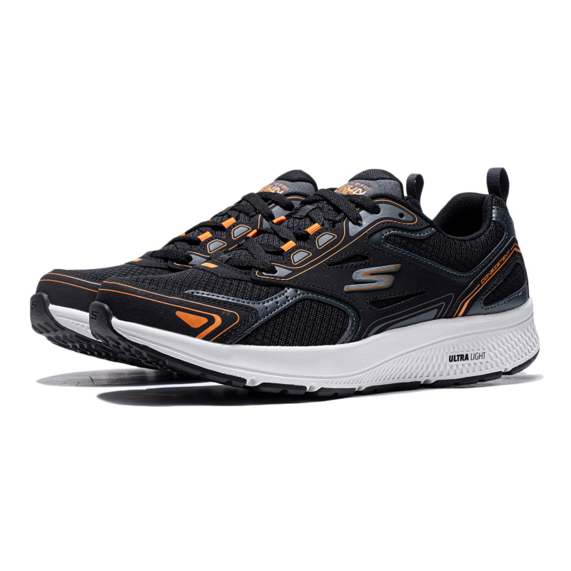 skechers斯凯奇男鞋休闲鞋春季新款缓震舒适跑步运动鞋220034