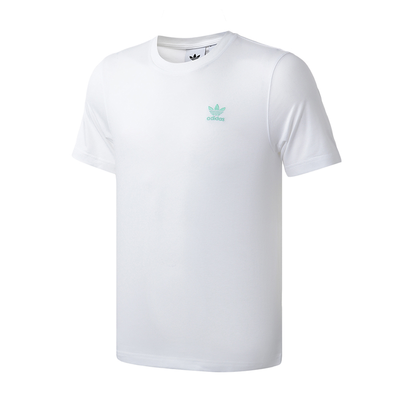 adidas阿迪达斯三叶草男装运动服休闲圆领短袖T恤FM3348