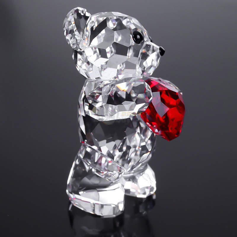 SWAROVSKI施华洛世奇手捧爱心小熊摆件 人造水晶 送恋人958449