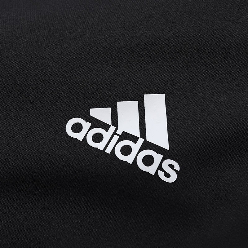 adidas男服外套夹克防风服足球跑步休闲运动服D95955 L D95955黑色