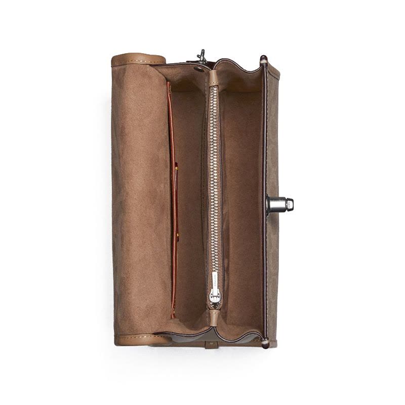 【预定】COACH/蔻驰 经典标志涂层帆布PARKER顶部手柄手袋 89121 23*18*10CM牛皮革\PVC图片