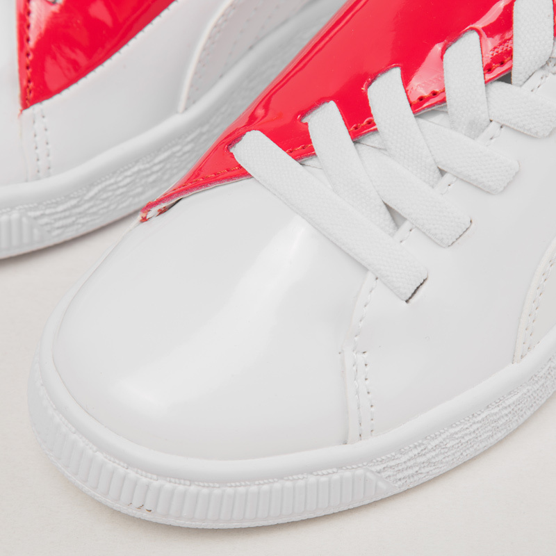 PUMA彪马 Basket Crush Patent 儿童运动休闲鞋 中童大童板鞋 369675