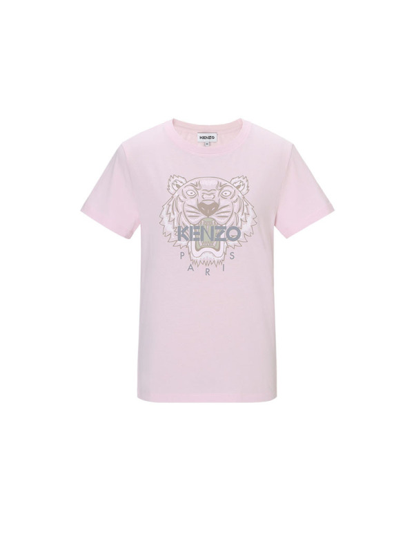 KENZO 短袖T恤 虎头 棉质 FB52TS8464YB