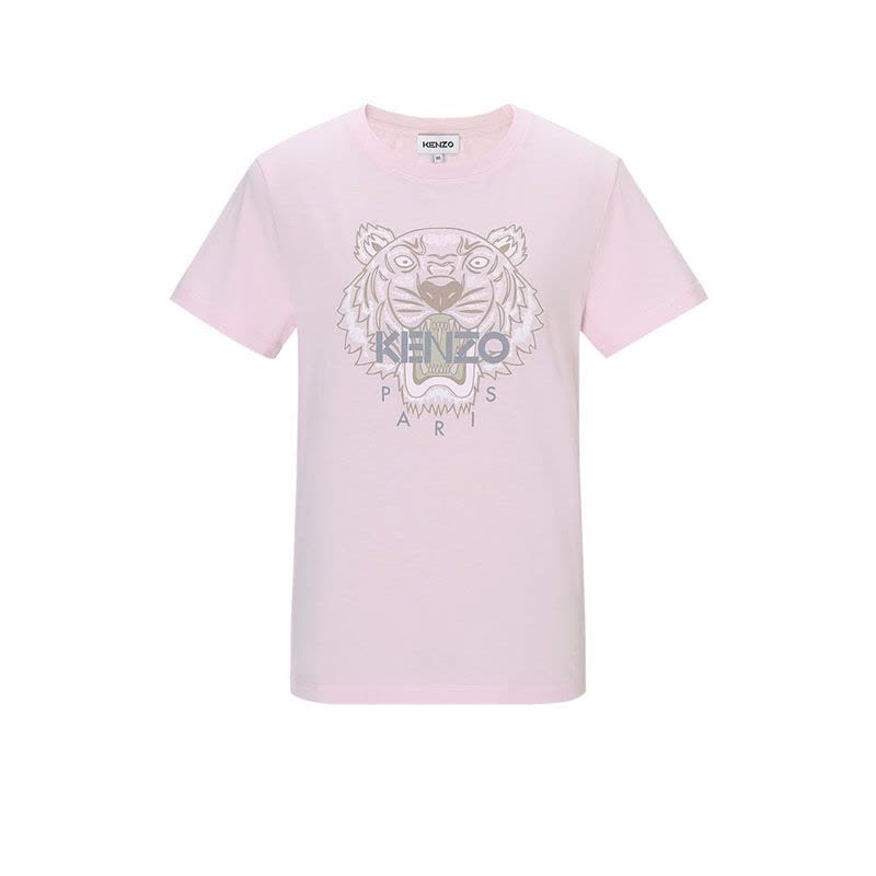KENZO 短袖T恤 虎头 棉质 FB52TS8464YB图片