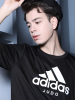 adidas阿迪达斯男式运动休闲T恤圆领短袖ADICTJ-BW-1