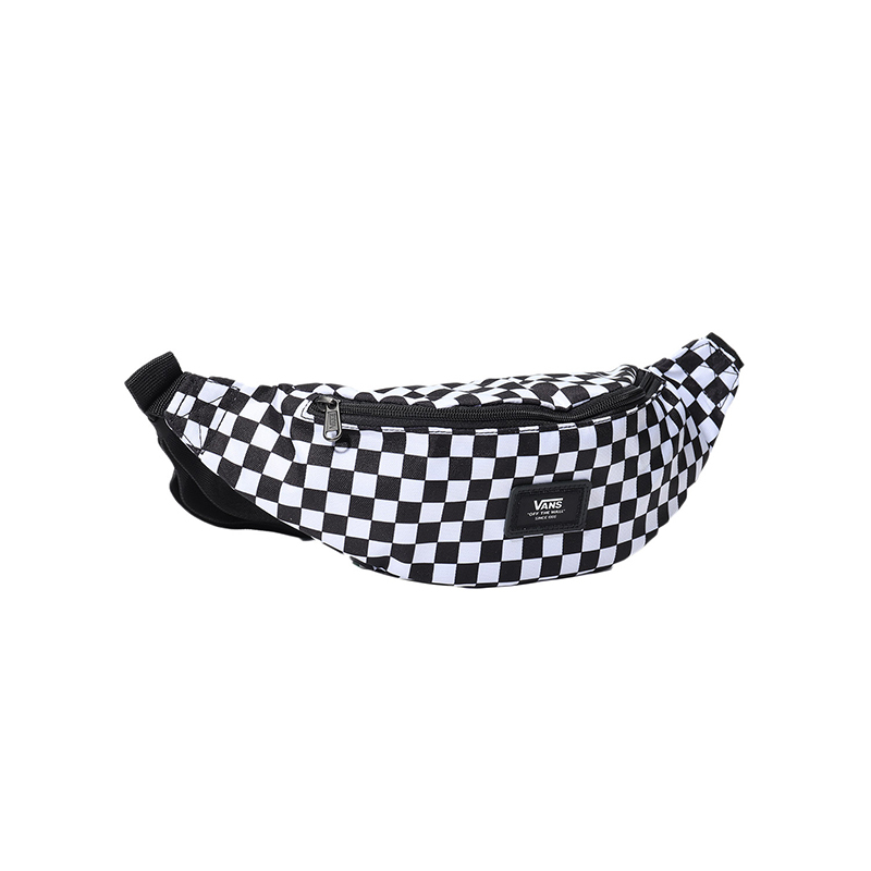 vans范斯男包运动包休闲棋盘腰包vn0a45gxhu0