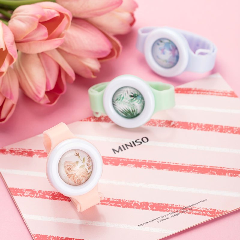 MINISO名创优品绿植系列驱蚊手环（一个装，款式随机发货，不支持选择）