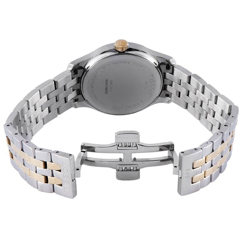 天梭(tissot)瑞士手表 俊雅系列钢带石英女表女士腕表