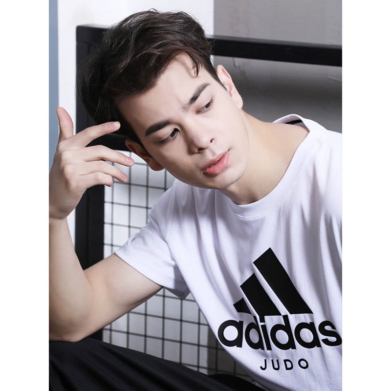 adidas阿迪达斯运动休闲T恤男女同款圆领短袖 ADICTJ-WB-1图片