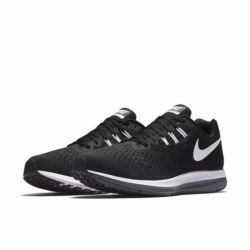 Nike/耐克 男子 ZOOM WINFLO 4耐克气垫运动鞋休闲轻便跑步鞋898466-001图片