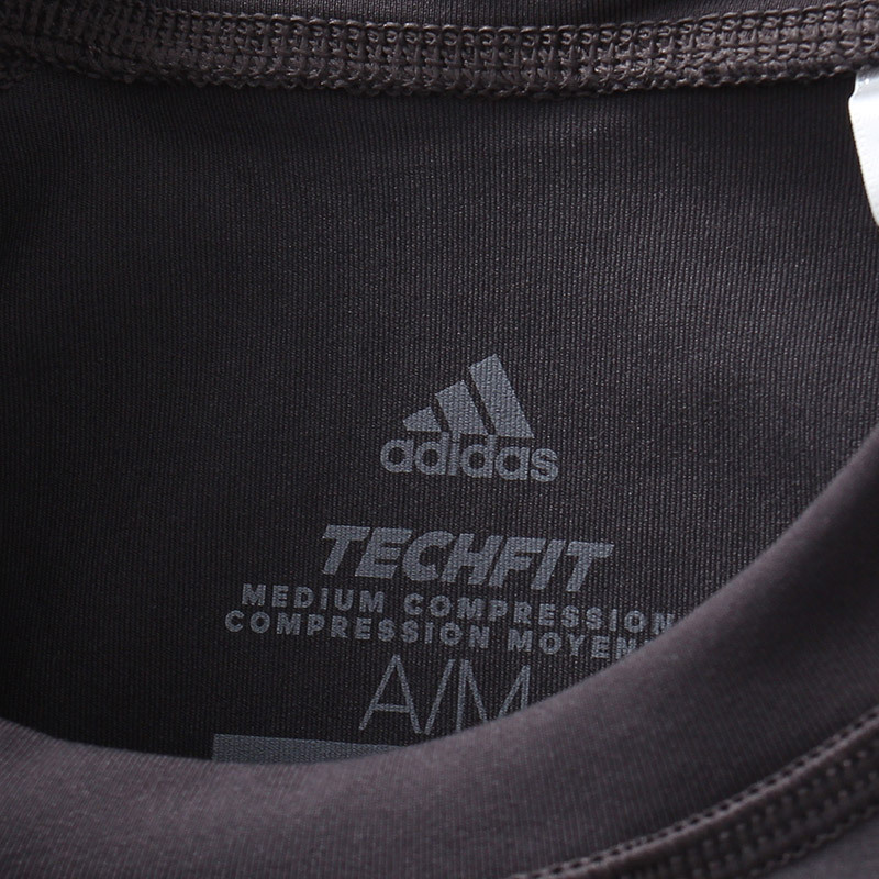 adidas阿迪达斯男子长袖T恤紧身训练健身运动服CD3650 黑色CD3650 XXL