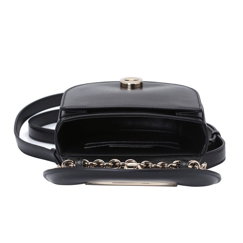 FERRAGAMO Vela 马鞍 斜挎包21H001 银扣图片