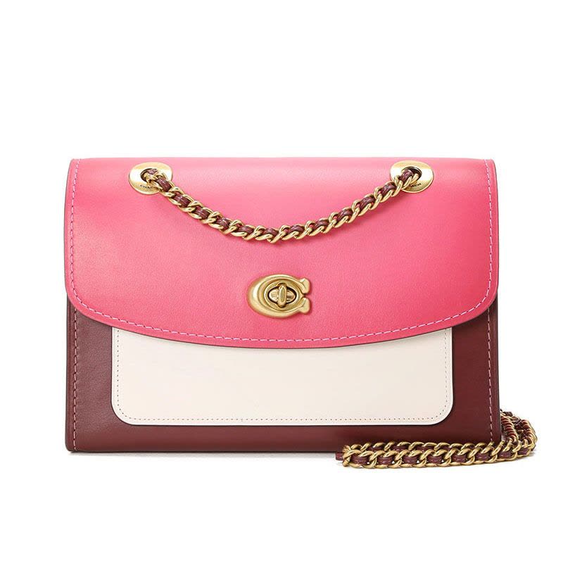 COACH 蔻驰 PARKER口盖包 单肩包 斜挎包 光面皮金扣26851图片