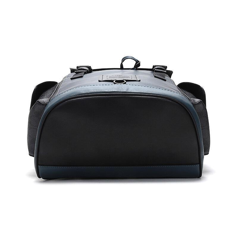 coach蔻驰奢侈品男士专柜款涂层帆布配皮背包双肩包76139