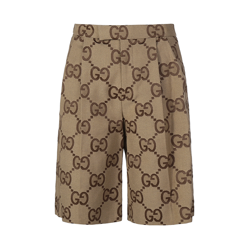 古驰gucci男士棉质休闲短裤五分裤673181zaht6