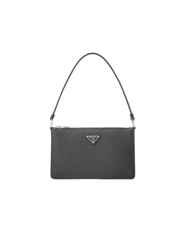 PRADA Saffiano 皮革迷你手袋 1BC155 OOM