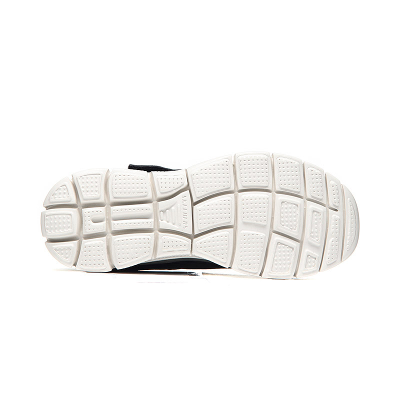 SKECHERS斯凯奇男小大童鞋魔术贴透气运动休闲鞋660014L 660014L/BKGY黑色+灰色