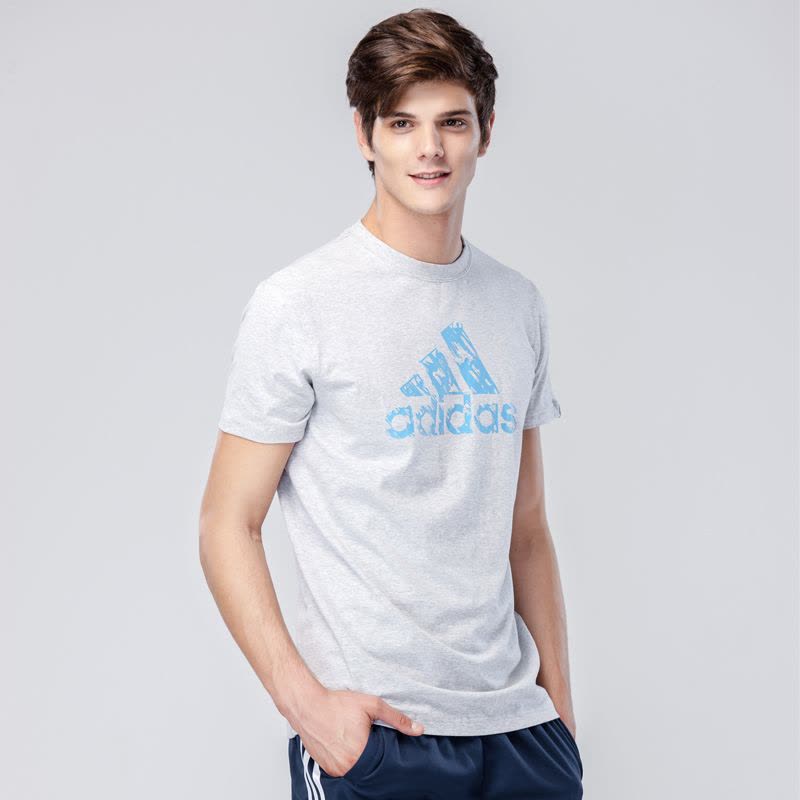 正品阿迪达斯adidas跆拳道新款男装短袖运动休闲T恤_4图片