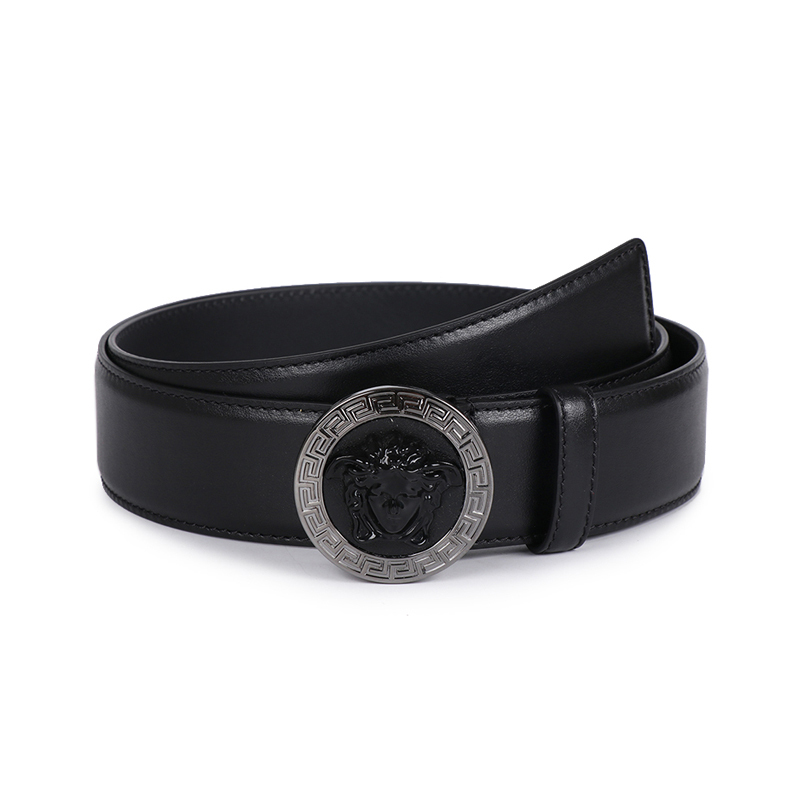 Versace 范思哲 男士牛皮板扣式皮带腰带 DCU6586 DVTP1