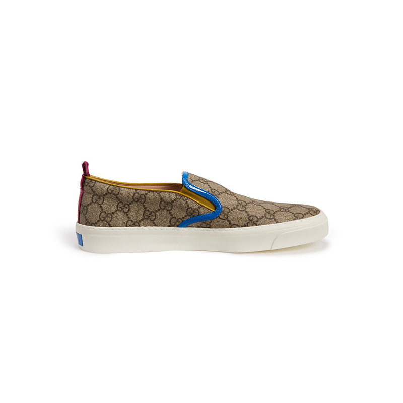 Gucci/古驰 人造帆布男士便鞋408511