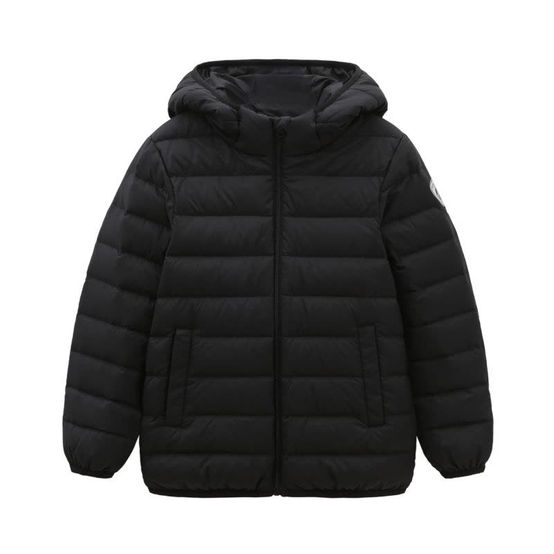 波司登童装新款儿童轻薄款男女童迷彩绒羽绒服官方店正品图片