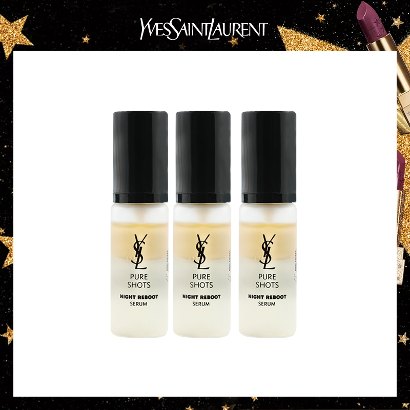 圣罗兰(YSL)悦享青春夜间焕肤精华液7ml*3
