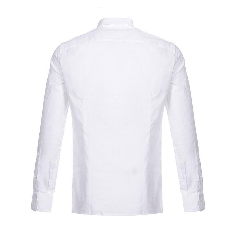EMPORIO ARMANI 阿玛尼 男士棉质长袖衬衫 6Z1CN6 1NGQZ