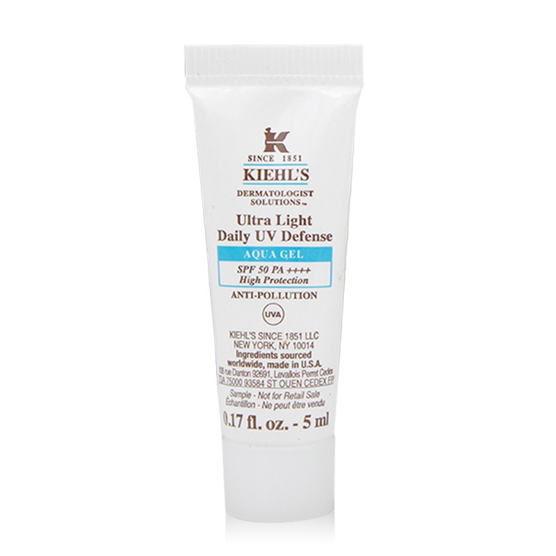 科颜氏Kiehl’s水感防晒隔离乳5ml*3