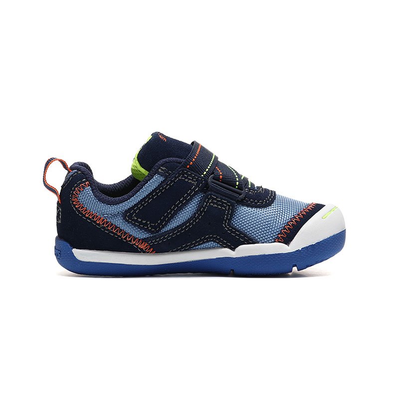 【自营】Skechers斯凯奇男小童休闲鞋耐磨低帮魔术贴运动鞋97880N 97880N/NVLB海军浅 24码/135