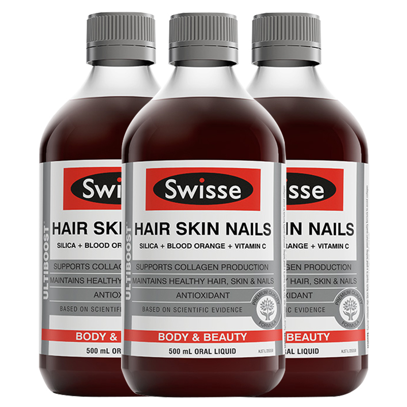 3件装swisse胶原蛋白液500ml3瓶