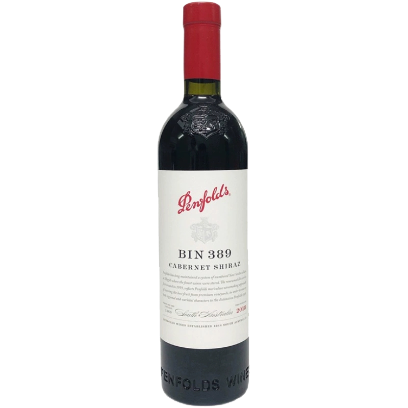 奔富(penfolds) Bin389干红葡萄酒 红酒 澳大利亚原装原瓶进口 750ml 单瓶装 木塞原件