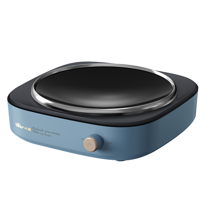 小熊(Bear)电磁炉 9段火力 无极旋钮调温 2200W大功率爆炒防水面板 家用凹面电磁灶电火锅炉DCL-A22K5