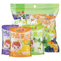 [69元任选10件]欧贝拉可吸果冻[混合味]480g(内含8袋)果味布丁网红办公室解馋零食品夏季清凉果冻布丁怀旧零食