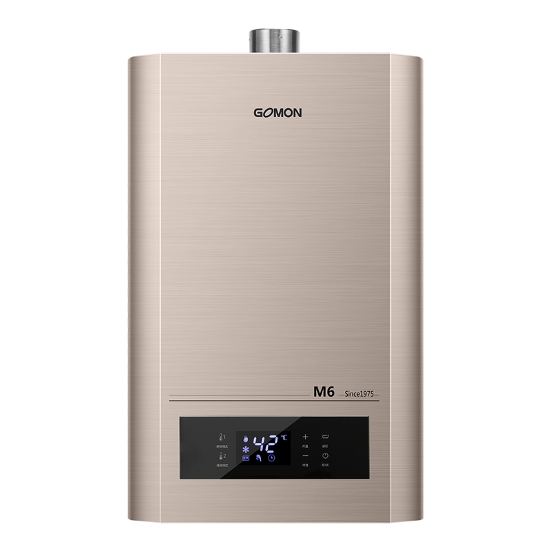 光芒(GOMON) M6系列燃气热水器 智能快速恒温 低水压启动 水气双调 13升