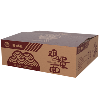 鸡蛋面2100g 速食非油炸波纹面饼方便面整箱装火锅面麻辣烫面饼面条 品冠膳食鸡蛋面[30包]