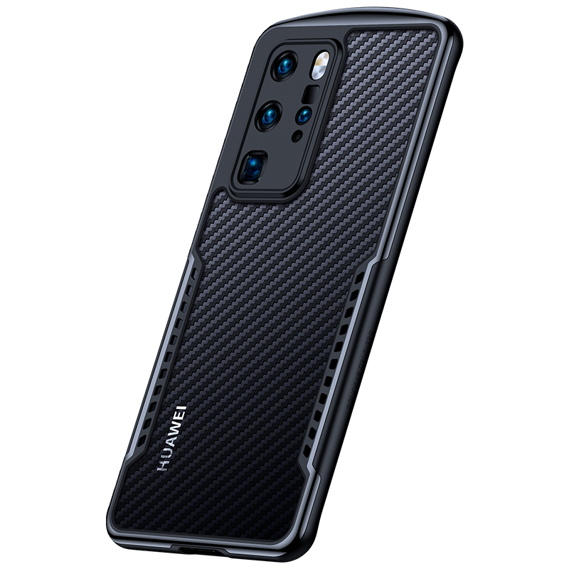 讯迪华为p40pro手机壳p40保护壳新款高级适用p40Pro+镜头全包P50por外壳凯夫拉套p50气囊防摔壳男士女款