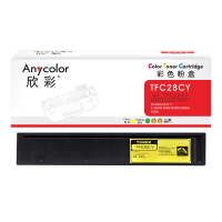 欣彩 T-FC28C粉盒 AF-TFC28CY墨粉盒 黄色 适用东芝E-studio 2330c 2530c 2830c