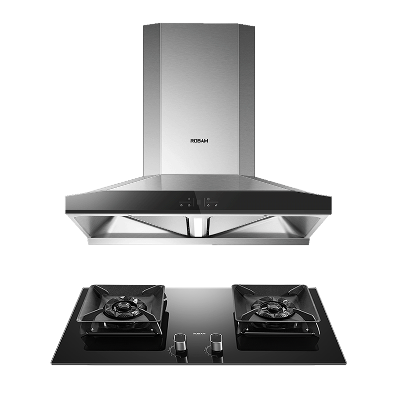 老板25m³变频烟灶套餐油烟机灶具套餐烟灶套装抽油烟机套装厨电套装煤气灶油烟机套装68A0S+57B5X[默认发天然气]