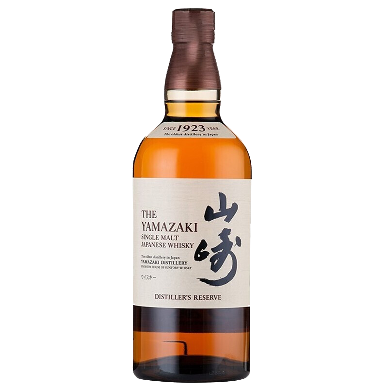 山崎(Yamazaki) 日本原装进口 1923 单一麦芽威士忌 700ml 单瓶装 无盒