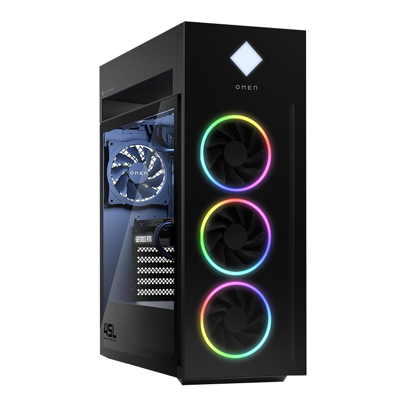 惠普(HP)暗影精灵6Pro旗舰版GT13-199rcn 游戏台式电脑主机 电竞绘图 水冷(11代i9-11900K 64G内存 1T固态+2TB机械 RTX3090-24G独显)