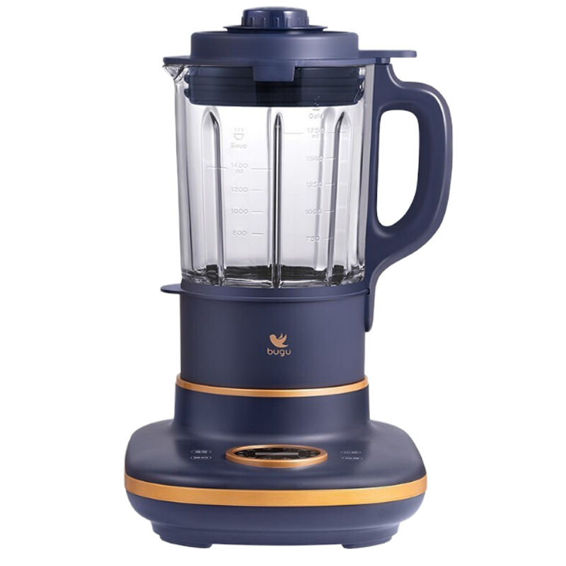 美的(Midea)布谷BG-B5P 破壁机家用多功能榨果汁机辅食机全自动料理机 藏青色