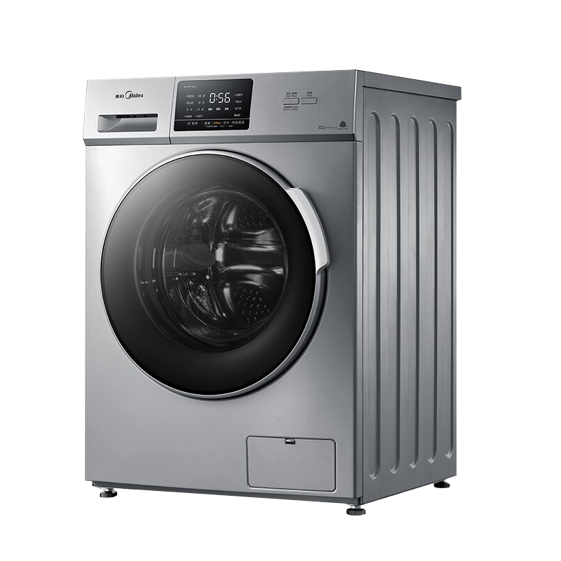 美的(Midea)洗衣机全自动滚筒10公斤kg洗烘一体机变频家用高温带烘干MD100VT13DS5