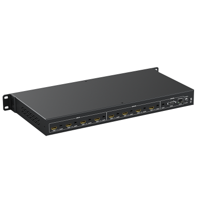 迈拓维矩MT-HD44WF 高清HDMI无缝矩阵带拼接4进4出4K视频切换器瞬间秒切不黑屏带独立音频多屏画面处理器