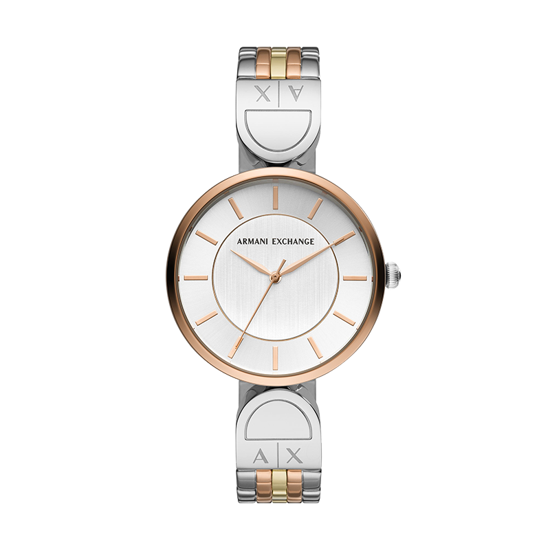 AX ARMANI EXCHANGE手表简约气质 ins风石英表女士小表盘AX5381