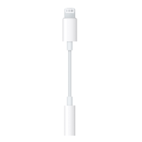 Apple lightning 转 3.5 毫米耳机插孔转换器