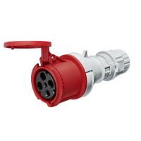 公牛(bull)GNS-1640工业连接器母头16A32A63A3芯4芯5芯明装暗装移防水防爆连接器航空插座