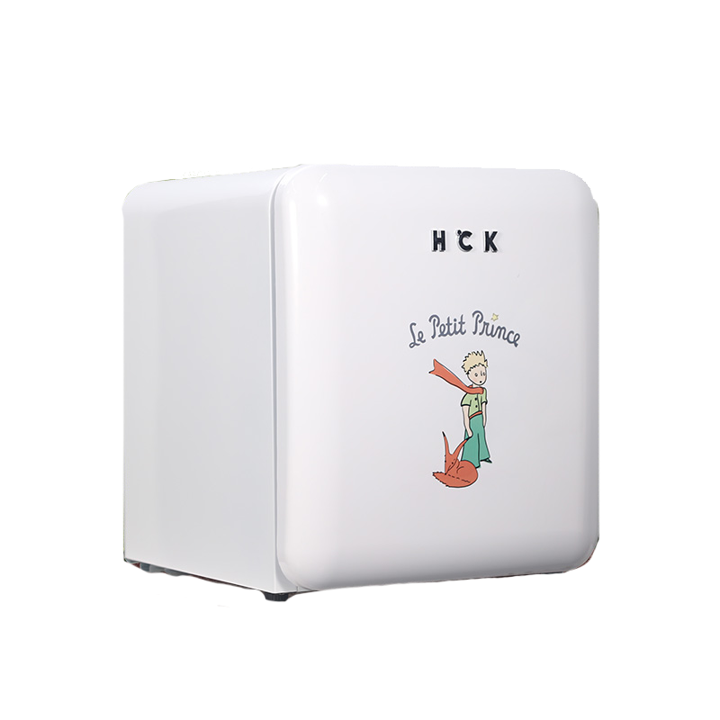 HCK哈士奇BC-46COA复古冰箱小王子冷藏家用宿舍小型网红